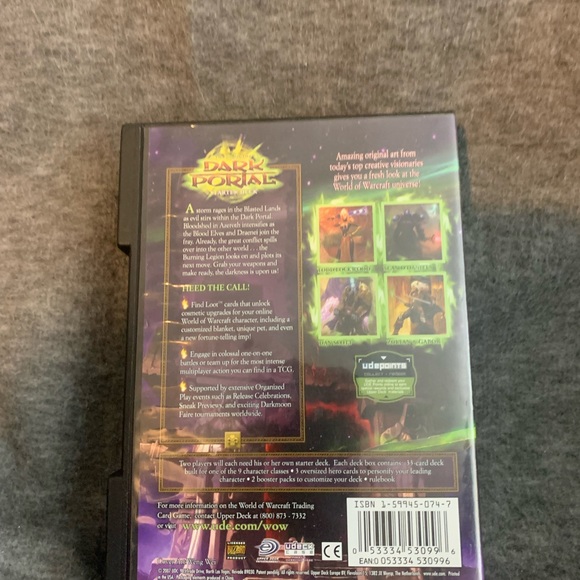 World Of Warcraft Through The Dark Portal Starter Deck - Picture 6 of 8